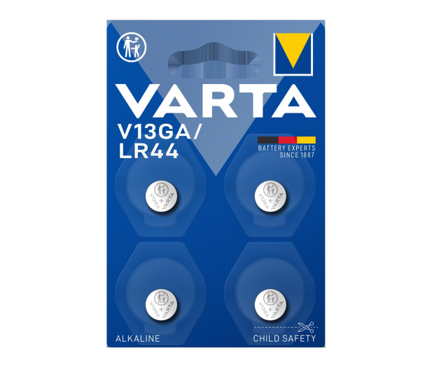 VARTA Specjalistyczne Baterie Alkaliczne V13GA (4 szt.) 4276101404 - 1456637 - zdjęcie